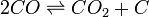 CO_2 + C de 2CO \
