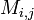 M_ {i, j}