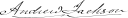 Cursive signature à l'encre