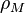 \ Rho_M