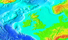 Une image montrant le plateau géologique des îles britanniques.