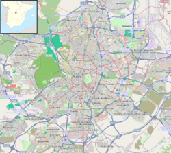 Madrid est situé à Madrid