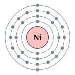 couches électroniques de nickel (2, 8, 16, 2 ou 2, 8, 17, 1)