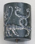 Joint mésopotamien antique cylindre