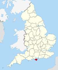 L'île de Wight en Angleterre