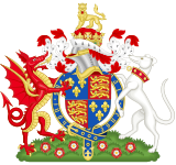 Armoiries de Henri VII d'Angleterre (1485-1509) .svg