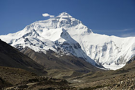 Everest North Face vers le camp de base du Tibet Luca Galuzzi 2006 modifier 1.jpg
