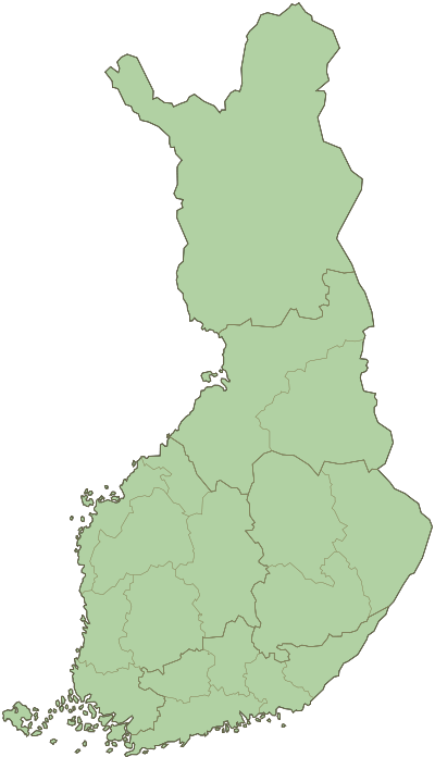 Finlande Régions Map.svg