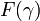 F (\ gamma)