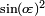 {(! O \ \ varepsilon) \ sin ^ 2} \ scriptstyle \; \!