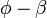 \ Phie \ beta \, \!