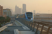 Métro de Dubaï lors de sa journée d'ouverture