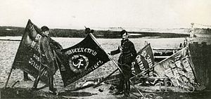 La guerre polono-soviétique 1920 Aftermath de bataille de Warsaw.jpg