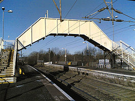 Station piétonne Jordanhill bridge.jpg