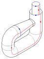 Klein 5.svg Bouteille pliante