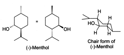 Président Menthol conformation