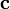 \ Mathbf {c} \,