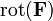 \ Operatorname {rot} (\ mathbf {F})
