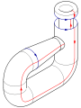 Klein 6.svg plegable Botella