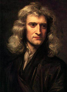 Retrato de hombre de negro con largo hasta los hombros, cabello castaño ondulado, una gran nariz afilada, y una mirada distraída