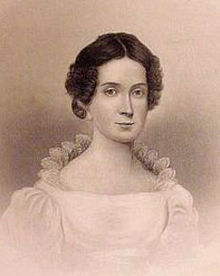 Retrato de Letitia cristiana Tyler.