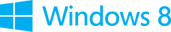 Windows 8 logotipo y wordmark.svg