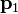 \ P_1 negrita