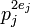 P_j ^ {2e_j}