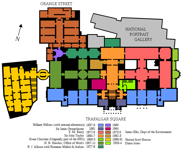 National Gallery primera plan.svg piso
