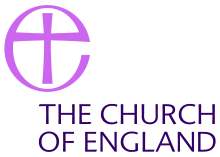 La Iglesia de Inglaterra insignia es copyright Consejo de los Arzobispos, 2000.