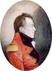 Isaac Brock retrato 1, a partir de la historia de Isaac Brock (1908) -2.png