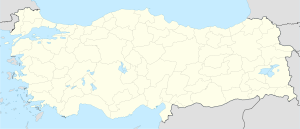 Turquía, con Estambul señalado en el noroeste a lo largo de una estrecha franja de tierra rodeada por el agua