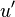 u '